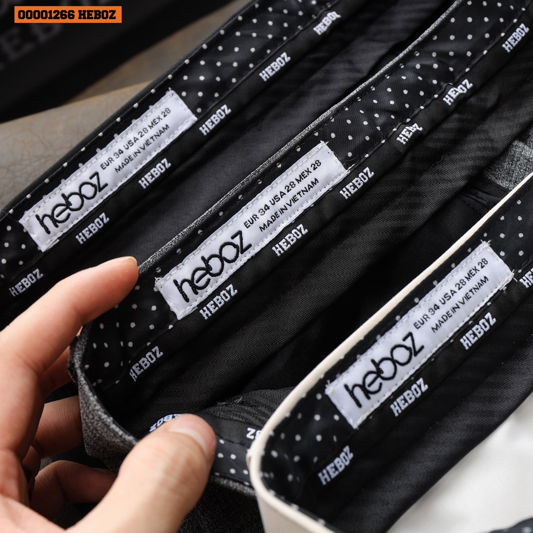Quần tây Heboz basic cotton 3M - 00001266