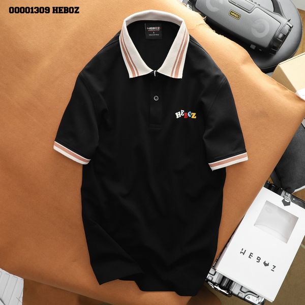  Áo polo logo print Heboz 3M - 00001309 