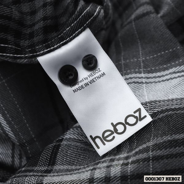  Sơ mi flanel Ss22 Heboz - 00001307 