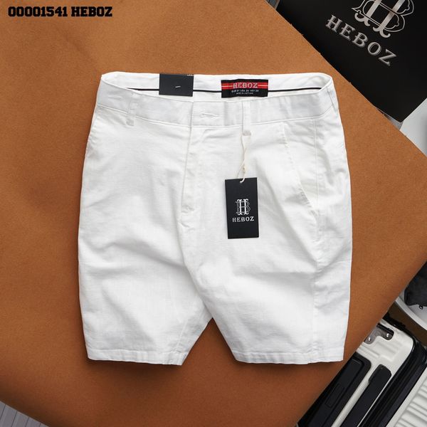  Quần short linen basic Heboz 3M - 00001541 