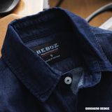  Áo sơ mi denim classic Heboz 3M - 00001650 