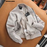  Áo khoác bomber linen Heboz 3M - 00001826 