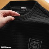  Áo sweater vải dệt caro Heboz 2M - 00001840 
