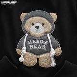  Áo sweater thêu 3D bear Heboz 4M - 00001920 