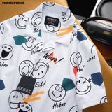  Sơ mi pijama họa tiết SS24 Heboz 4M - 00001923 