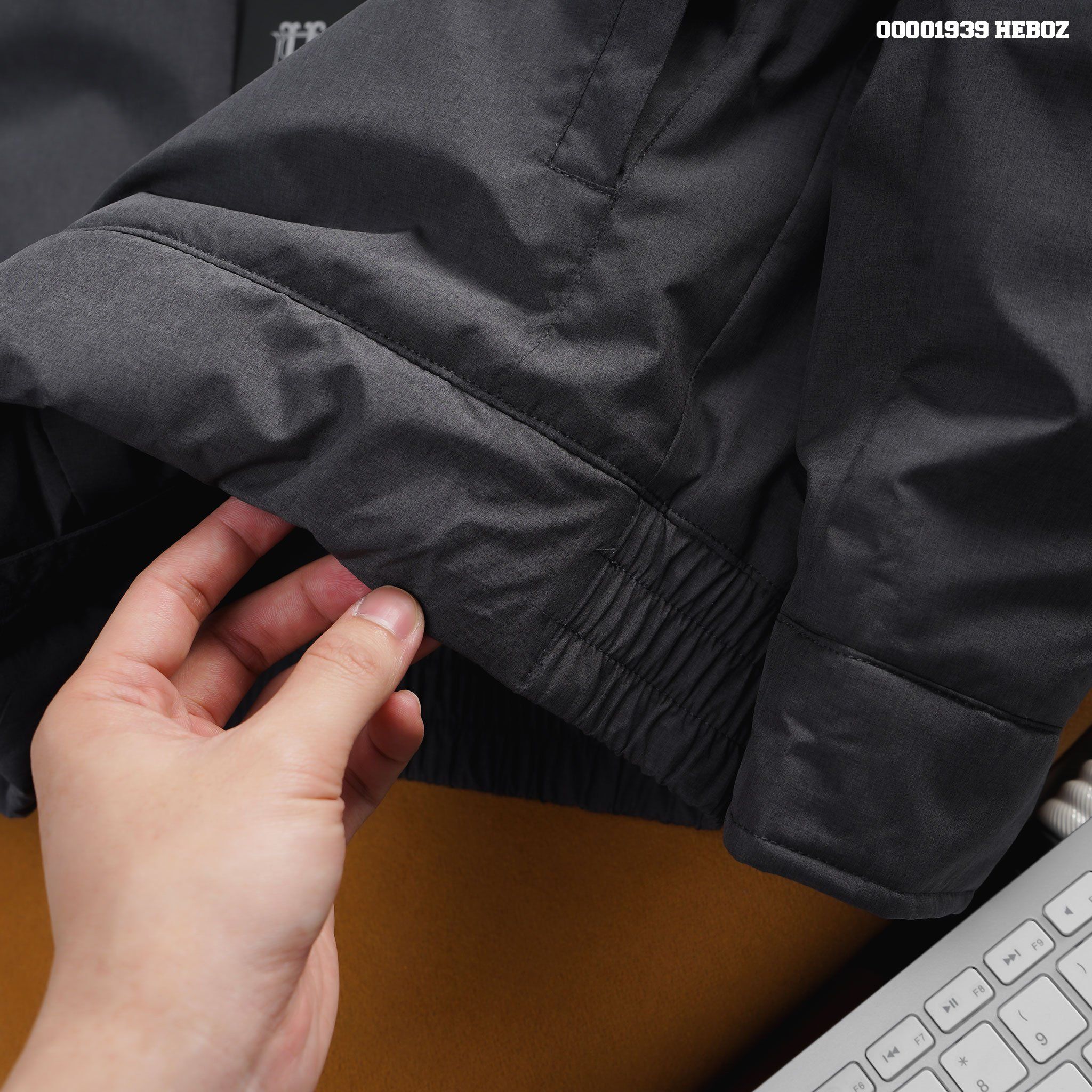 Áo khoác nam Heboz vải gió Quilted 3M - 00001939
