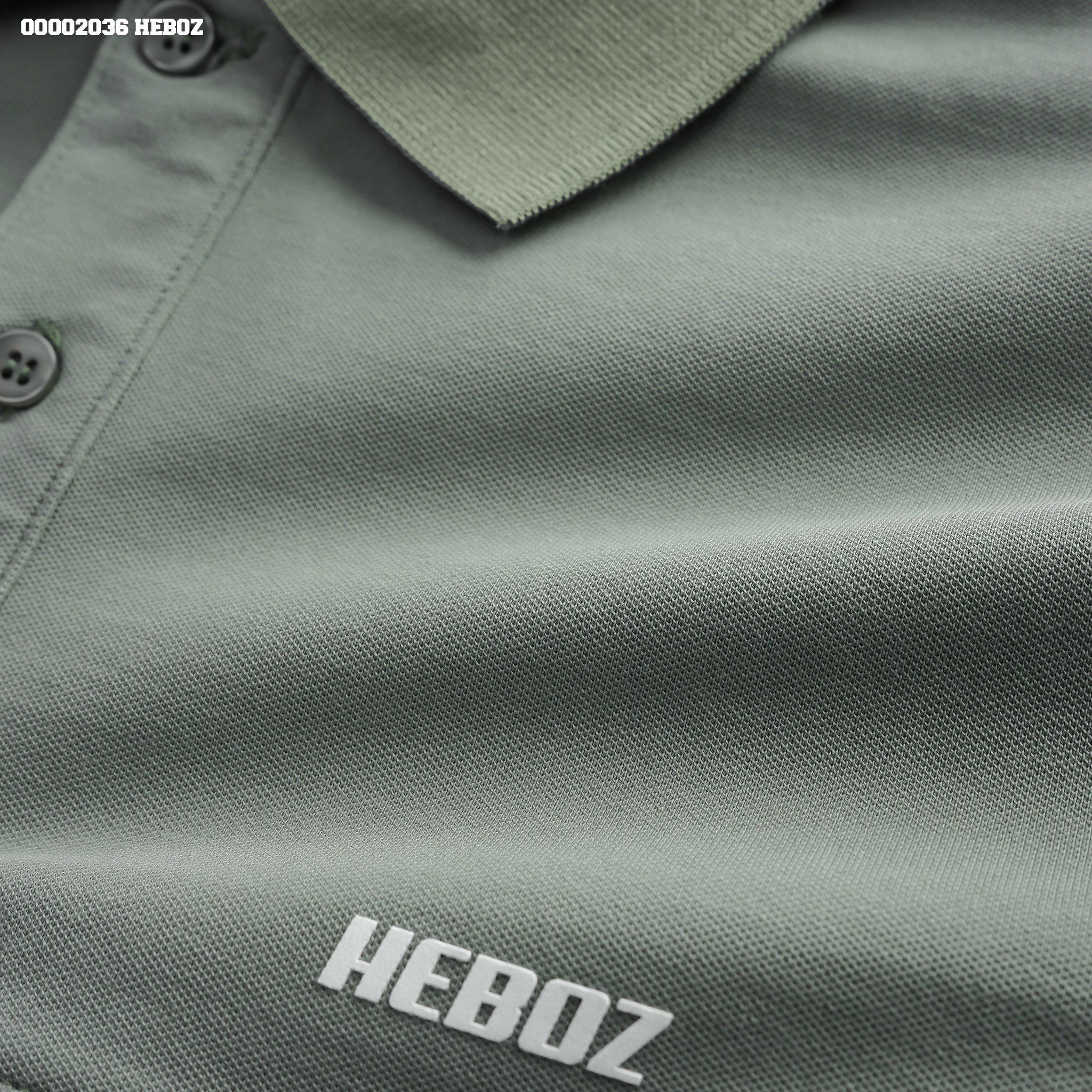 Áo polo nam Heboz phối màu 3M - 00002036