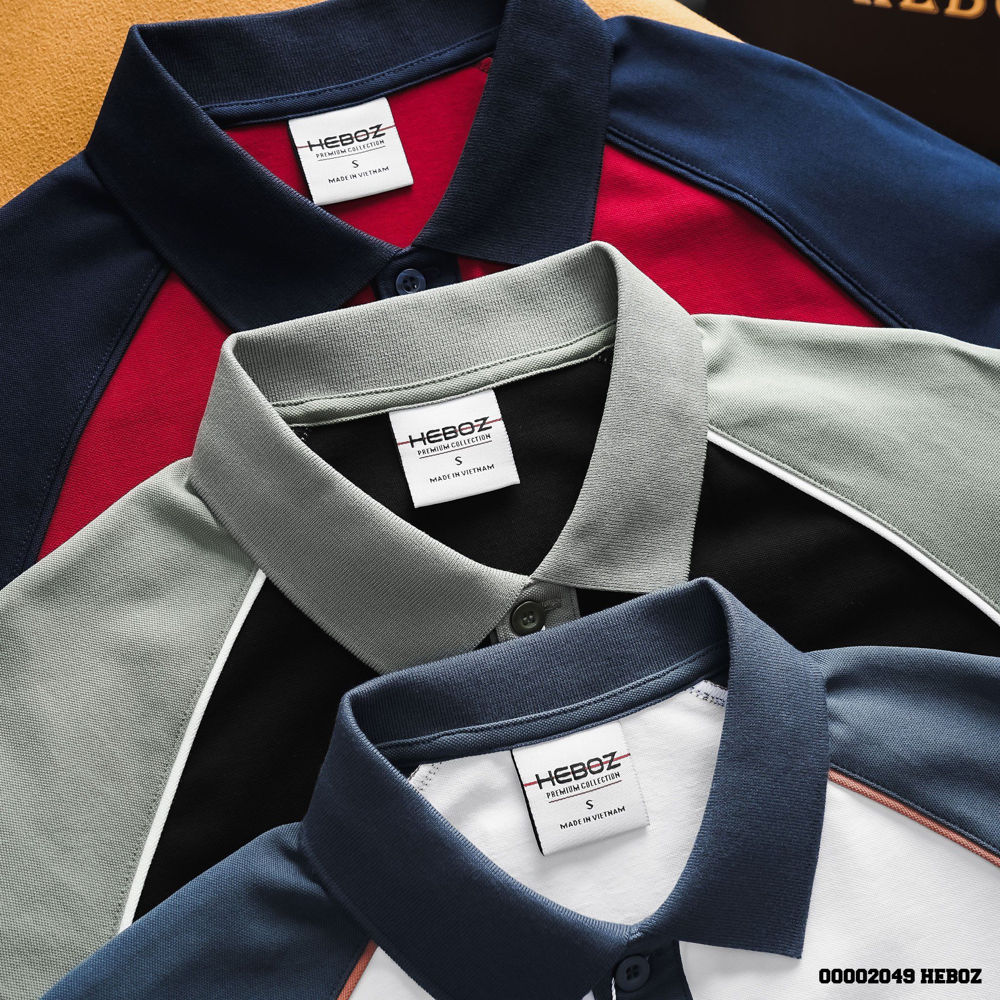 Áo polo nam Heboz raglan 3M - 00002049
