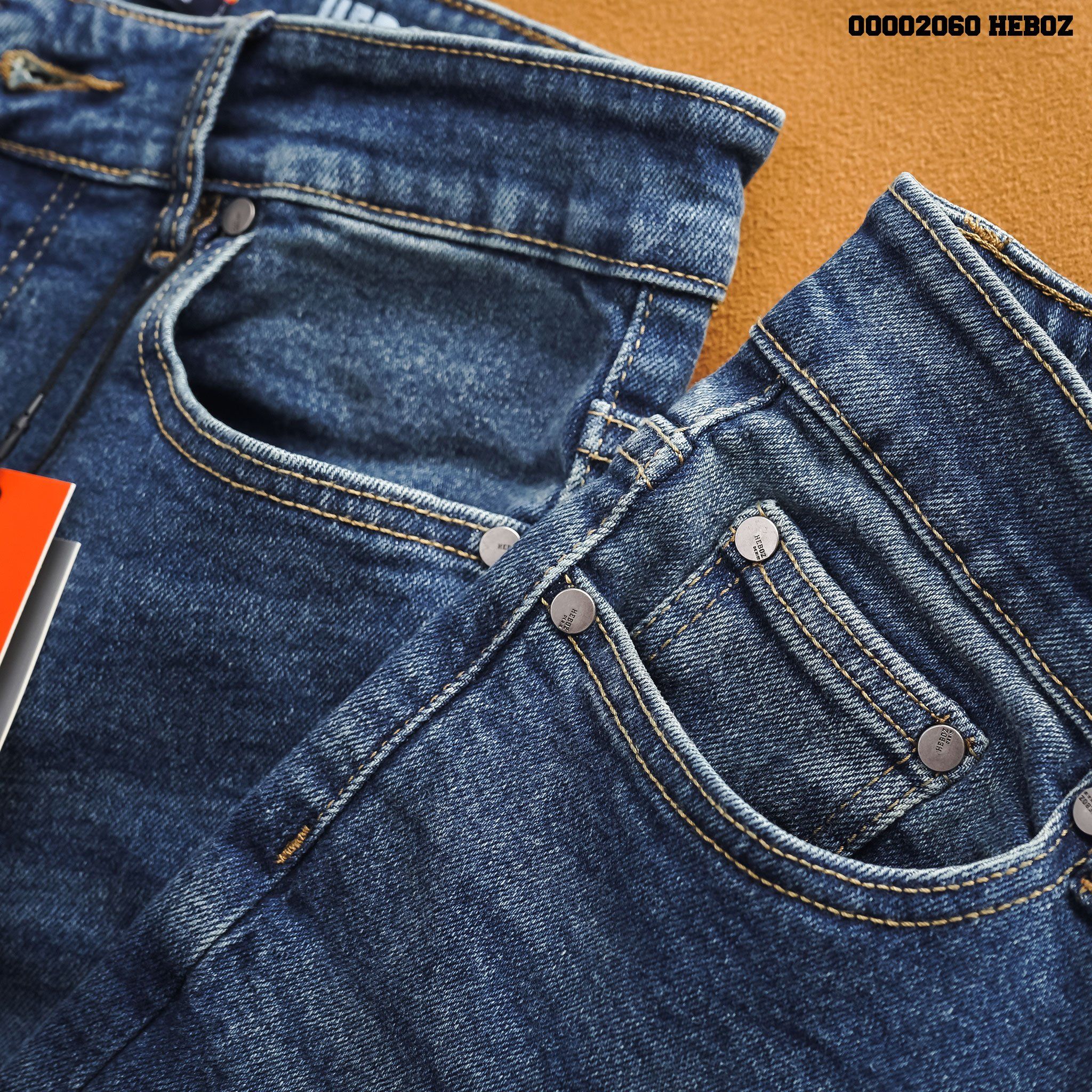Quần jean nam Heboz basic form slim 06 - 00002060