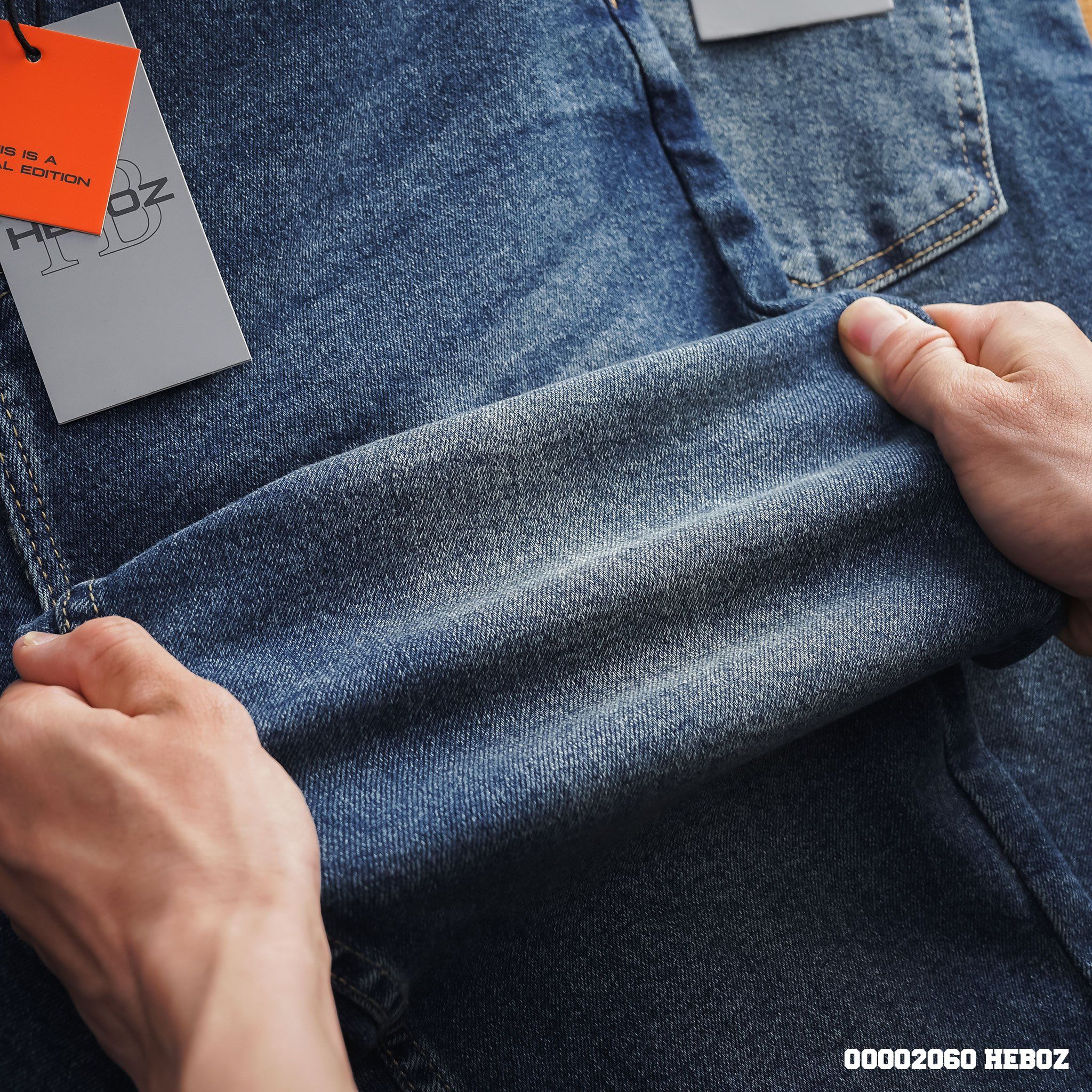 Quần jean nam Heboz basic form slim 06 - 00002060