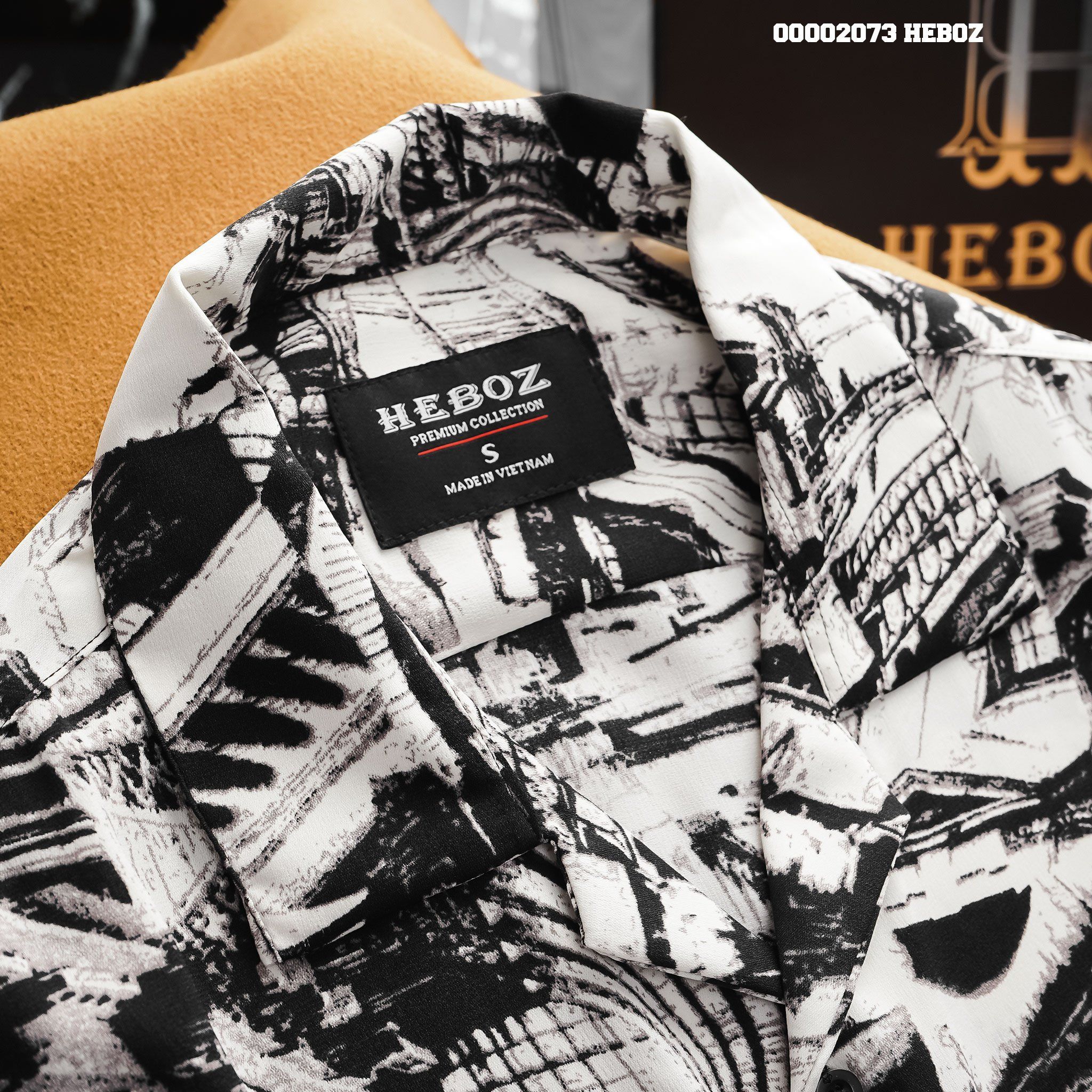 Áo sơ mi nam Heboz pijama Graphic - 00002073