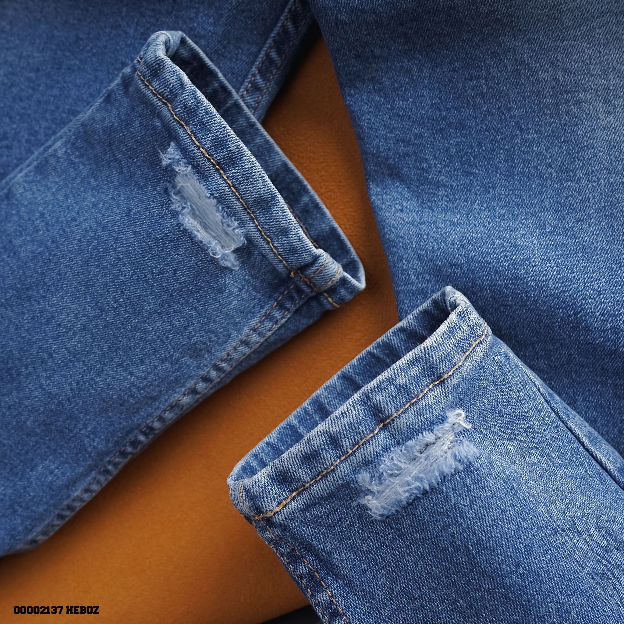Quần jean nam Heboz basic dáng slim 02R - 00002137