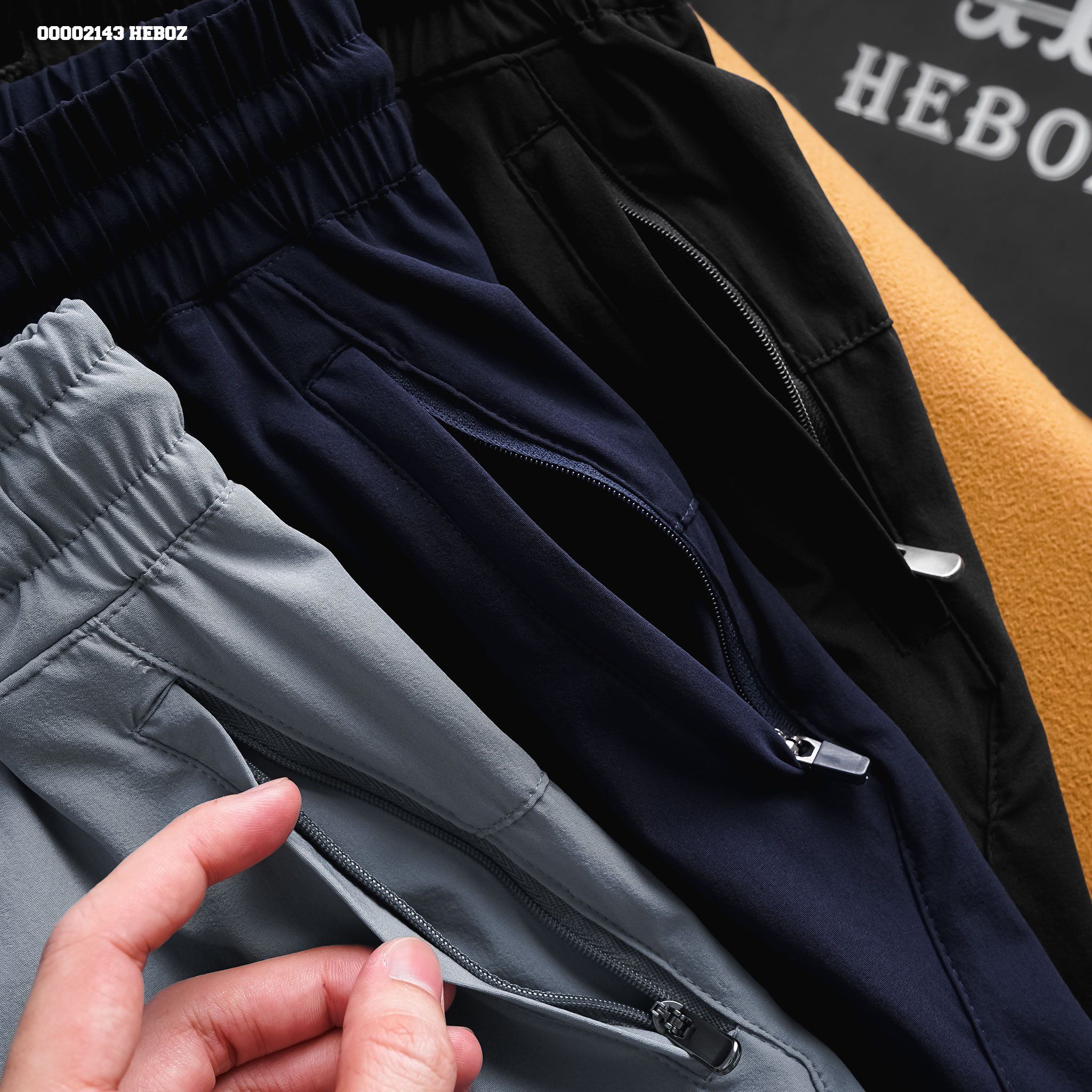Quần short nam Heboz training 3M - 00002143