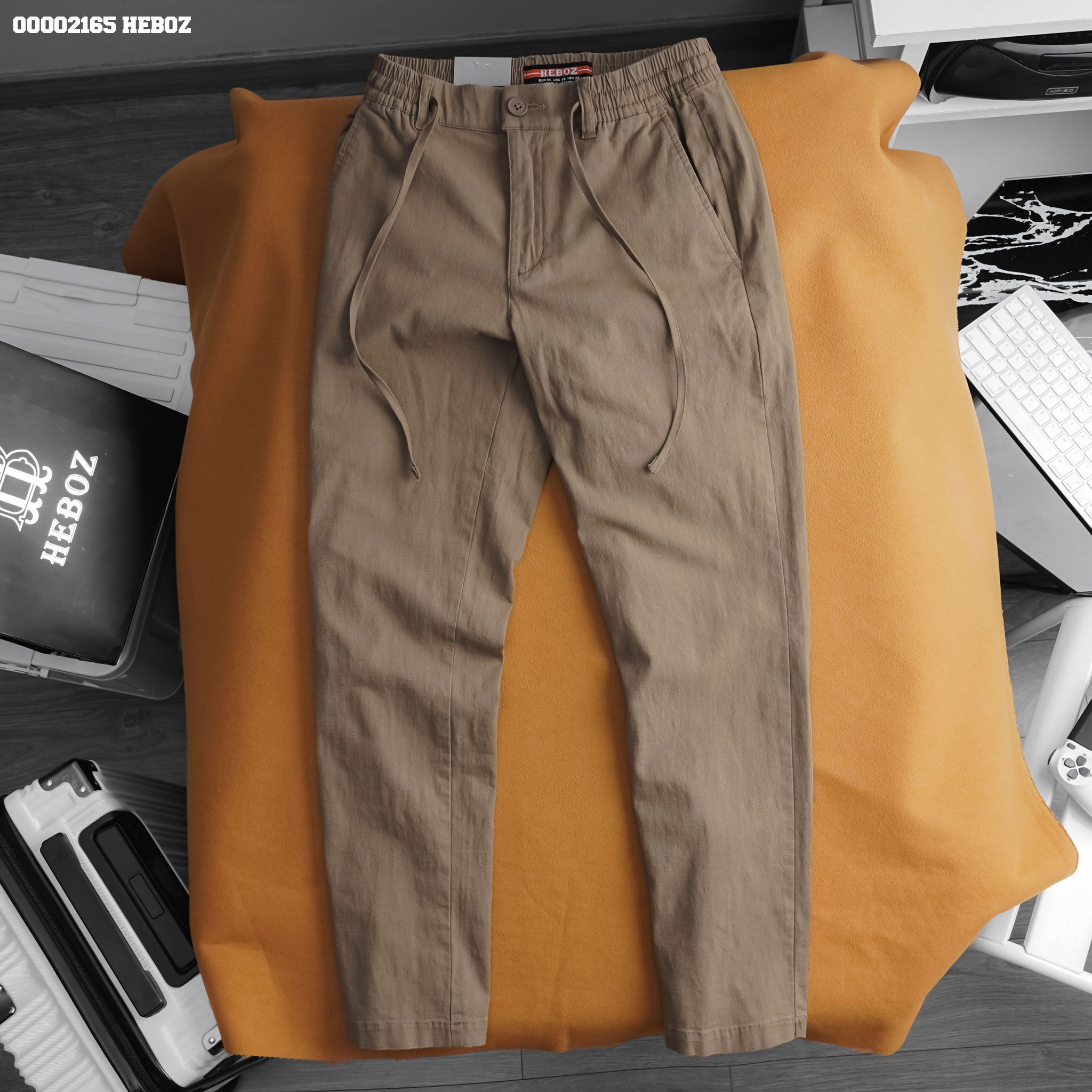 Quần dài nam Heboz linen new 3M - 00002165