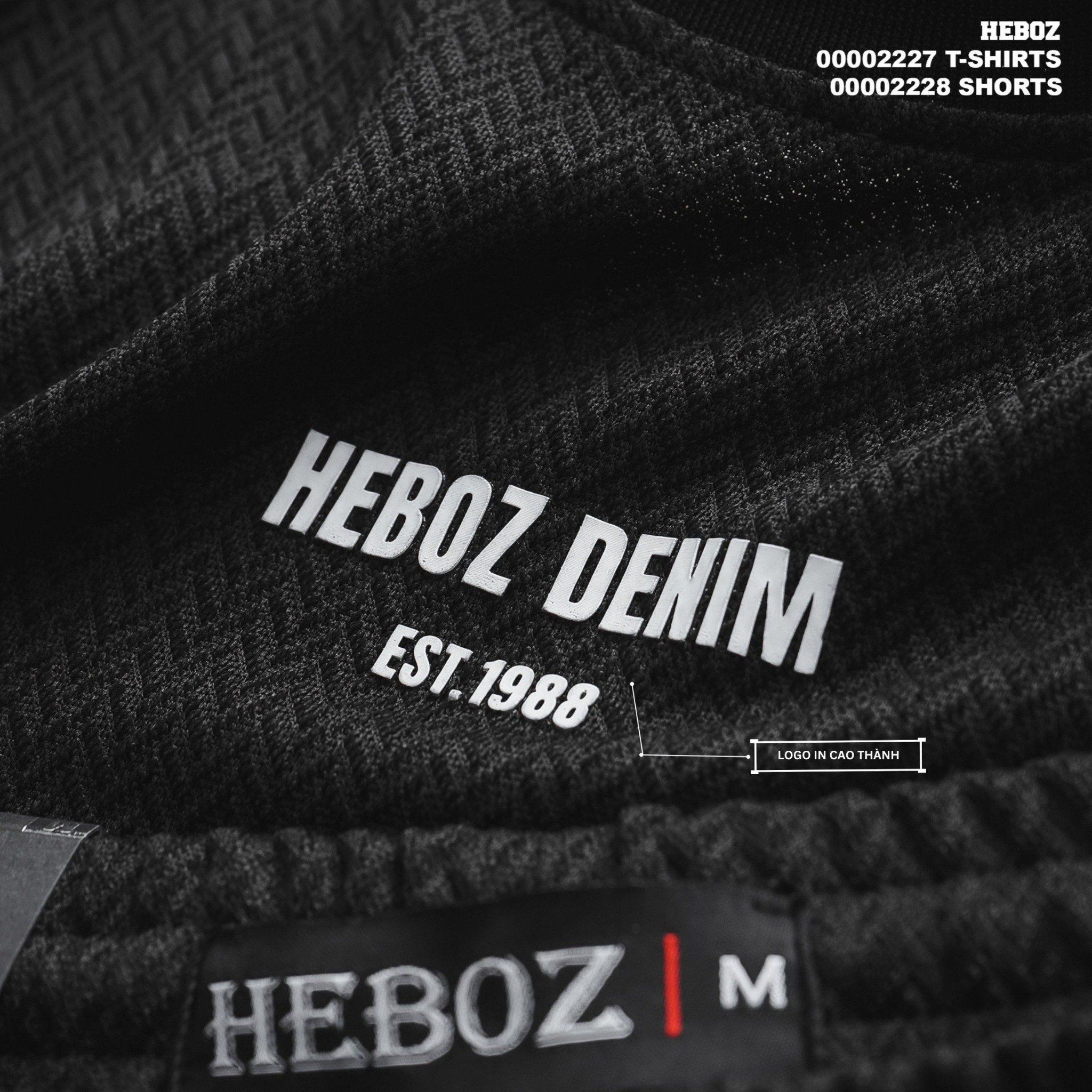 Áo thun nam Heboz vải zikzak 2M - 00002227
