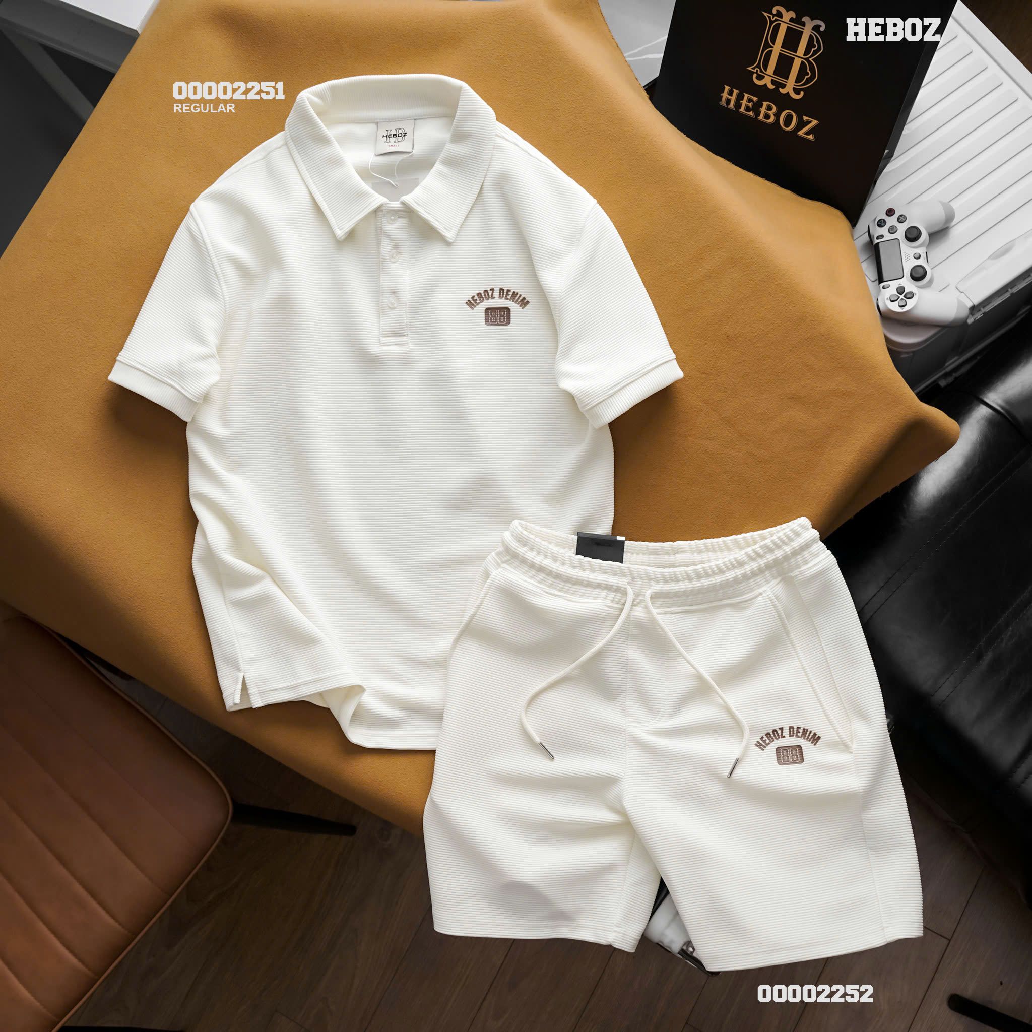 Áo thun nam Heboz bộ polo 3M - 00002251