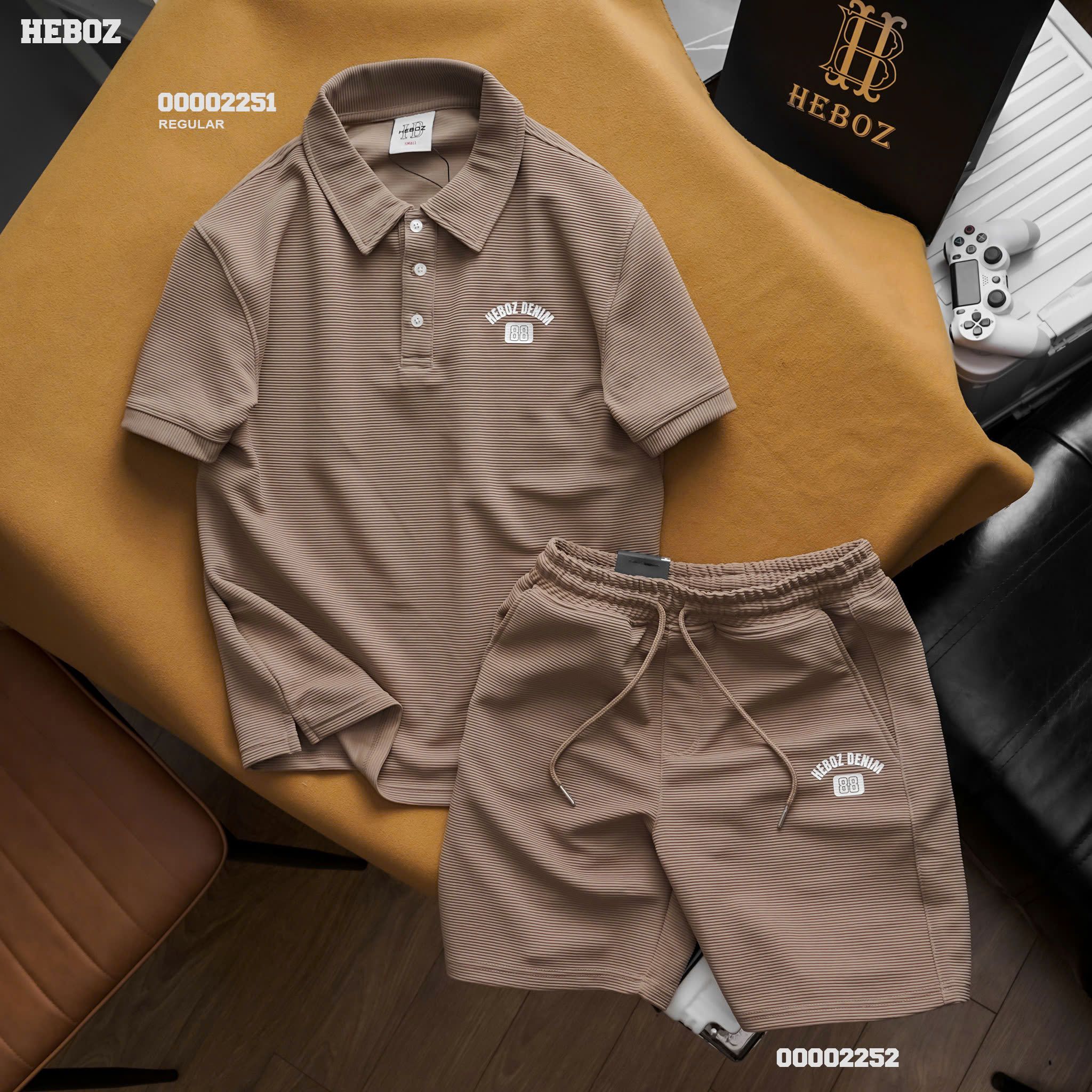 Áo thun nam Heboz bộ polo 3M - 00002251