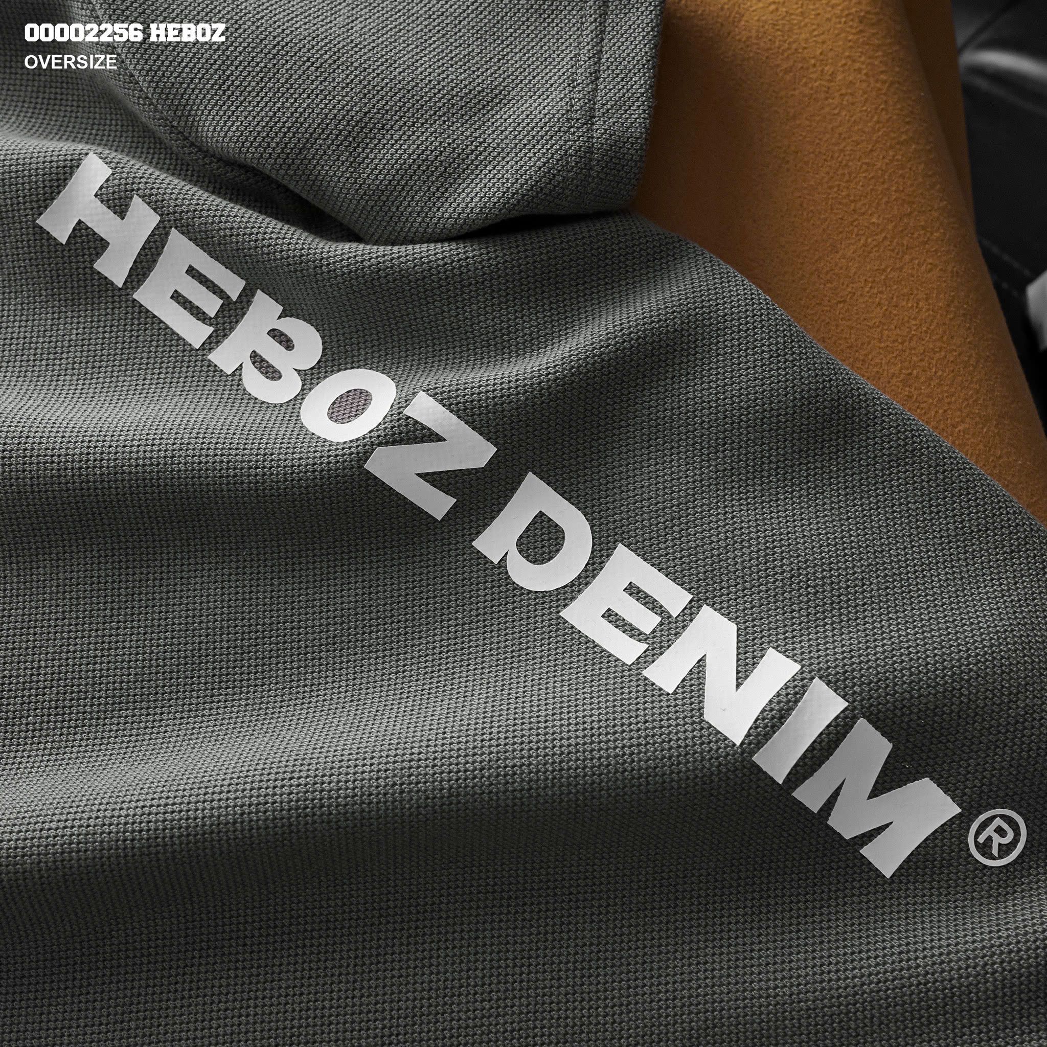 Áo thun nam Heboz oversize pique 4M2 - 00002256