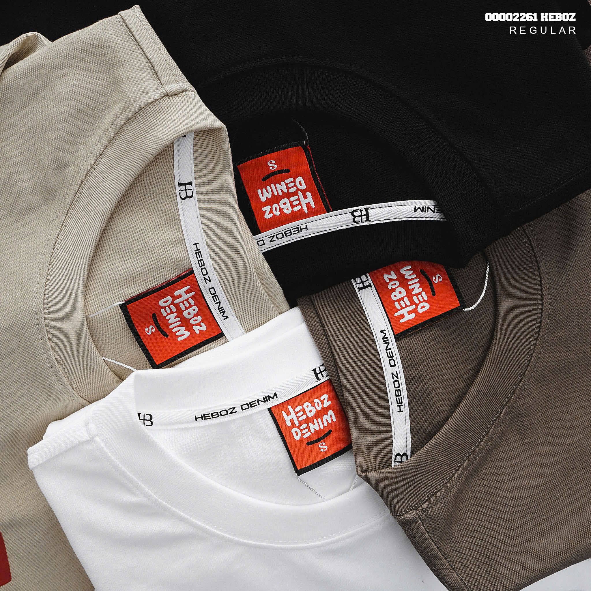 Áo thun nam Heboz basic tee 5M - 00002261
