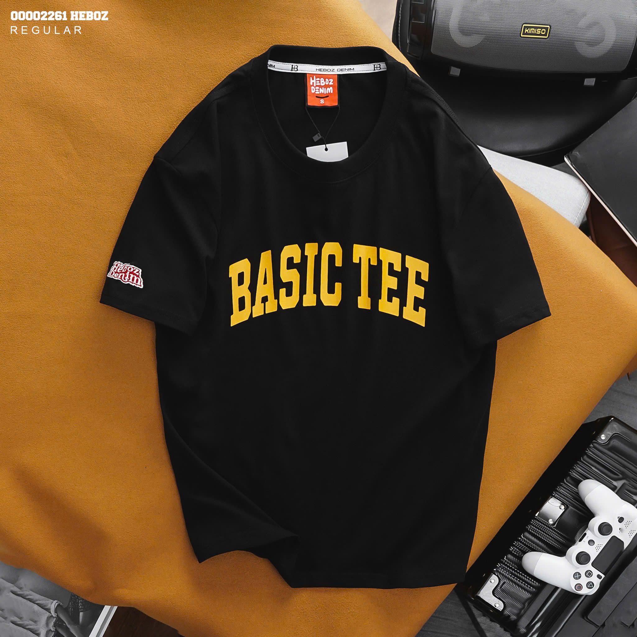 Áo thun nam Heboz basic tee 5M - 00002261
