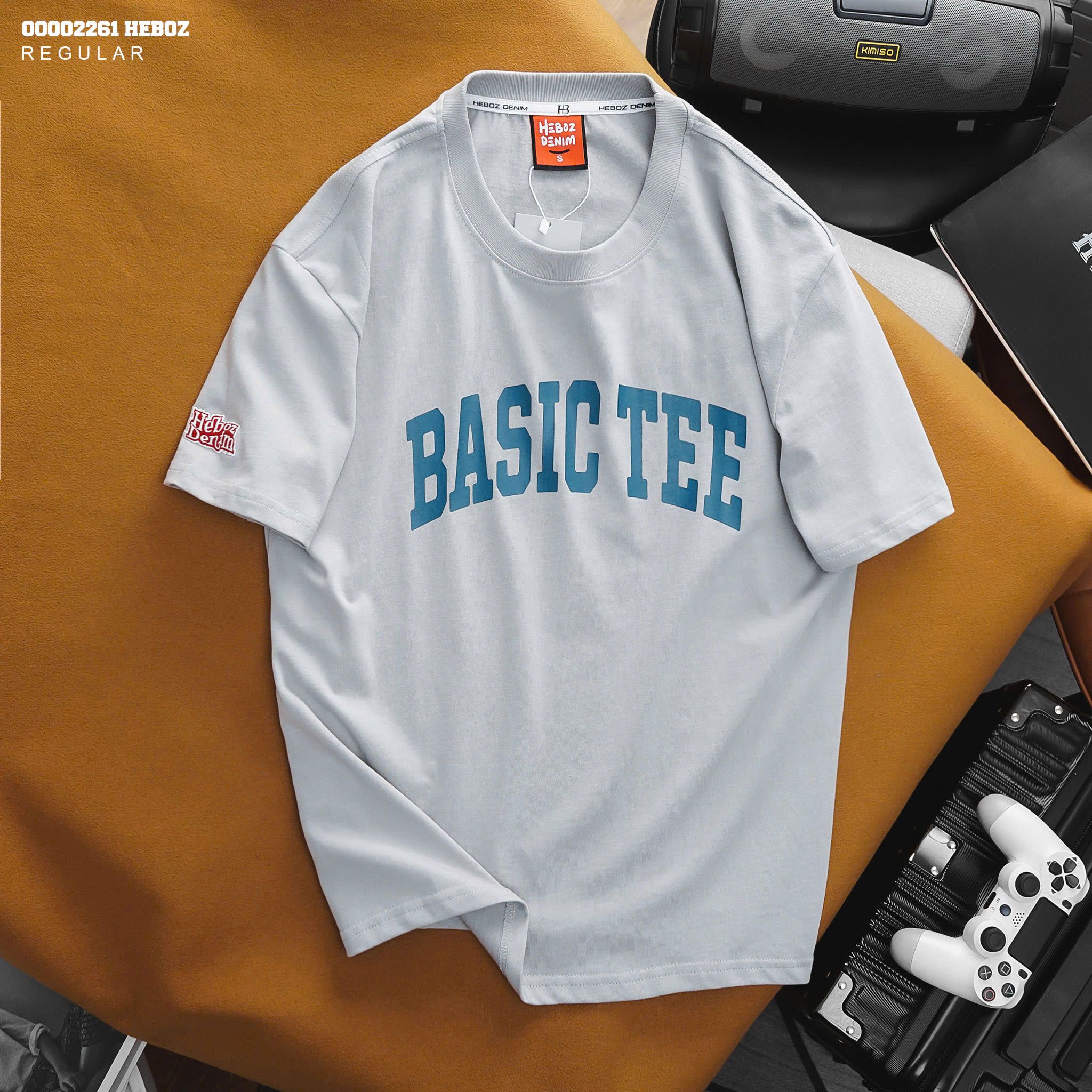 Áo thun nam Heboz basic tee 5M - 00002261