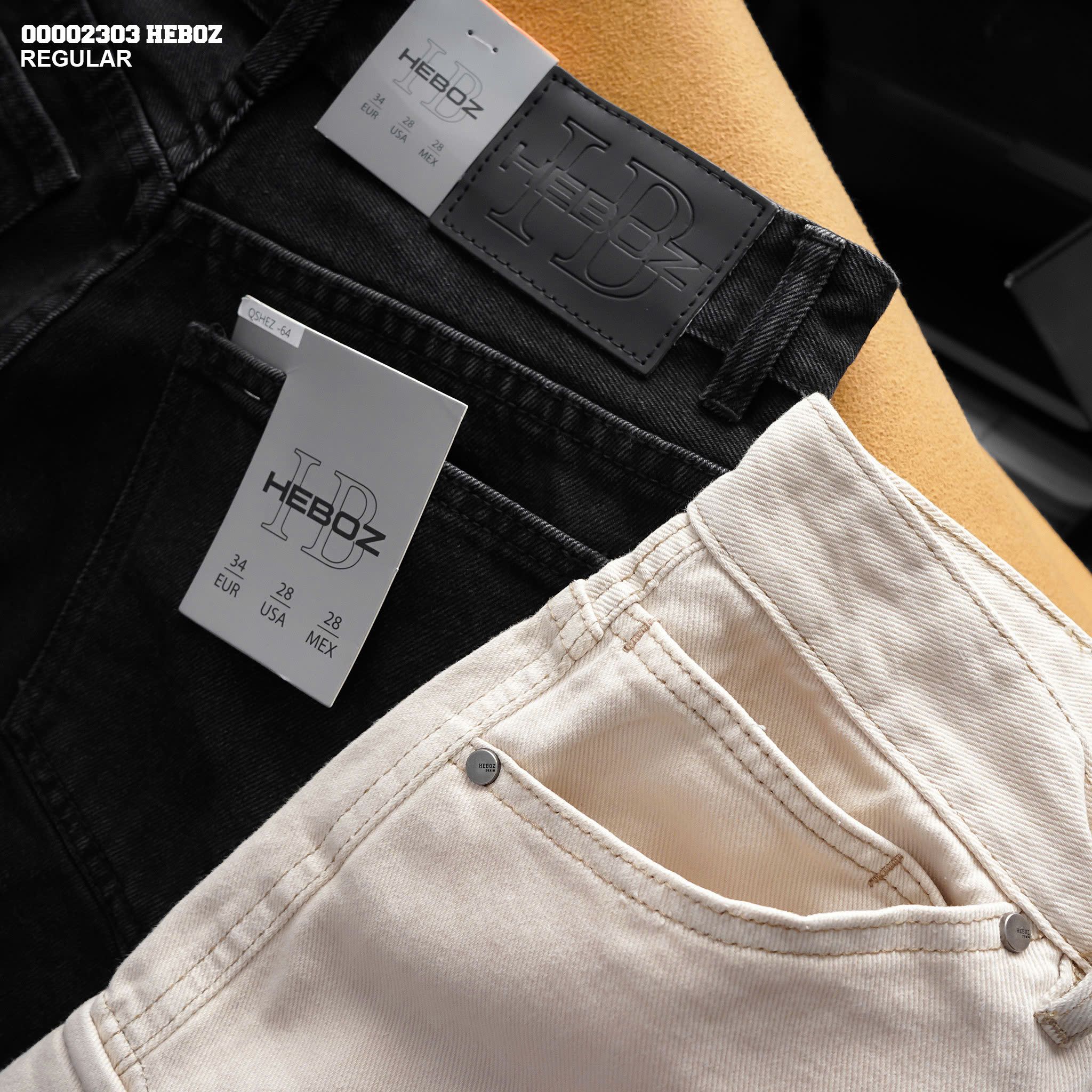 Quần short nam Heboz cargo jean 2M - 00002303