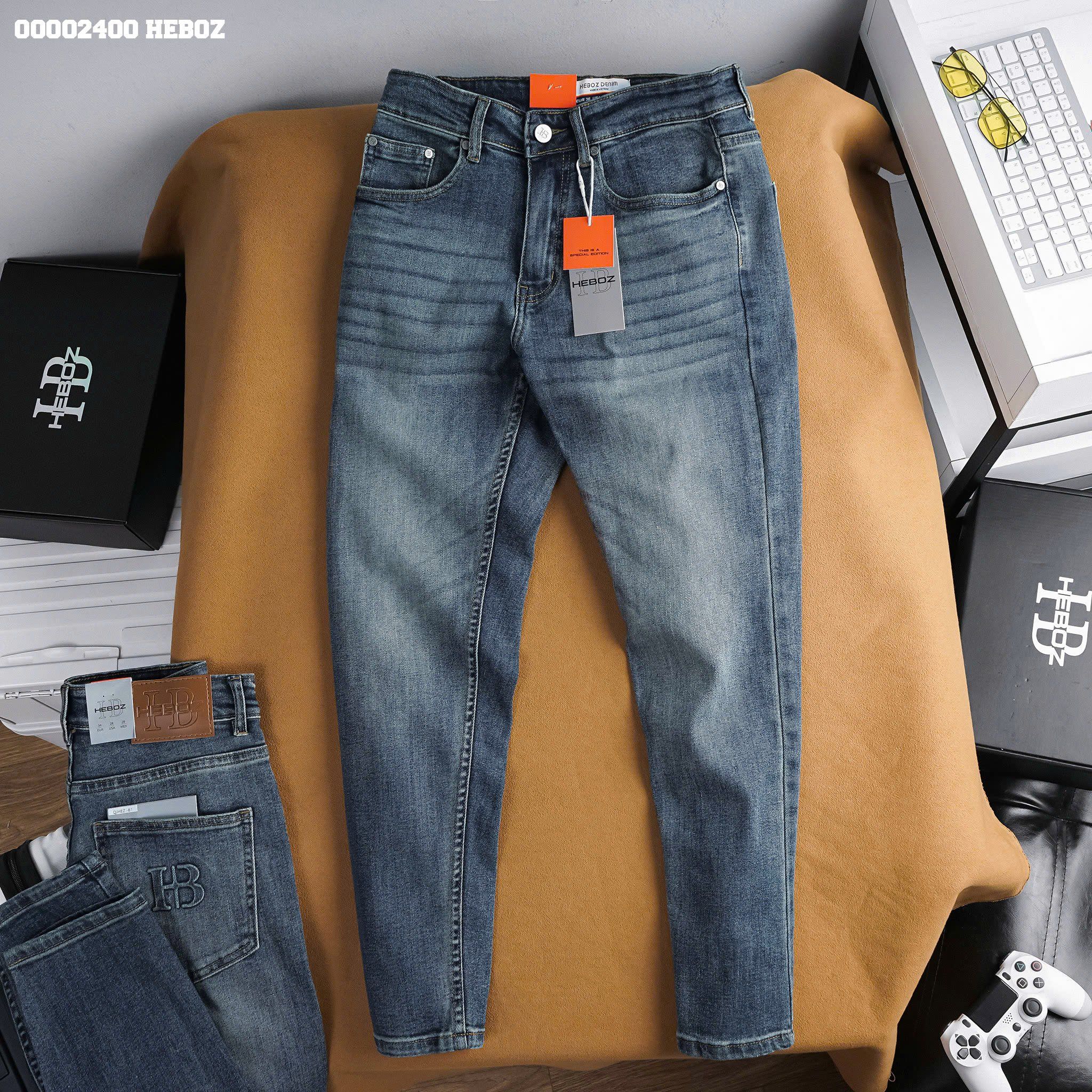 Quần jean nam Heboz slim 81 - 00002400
