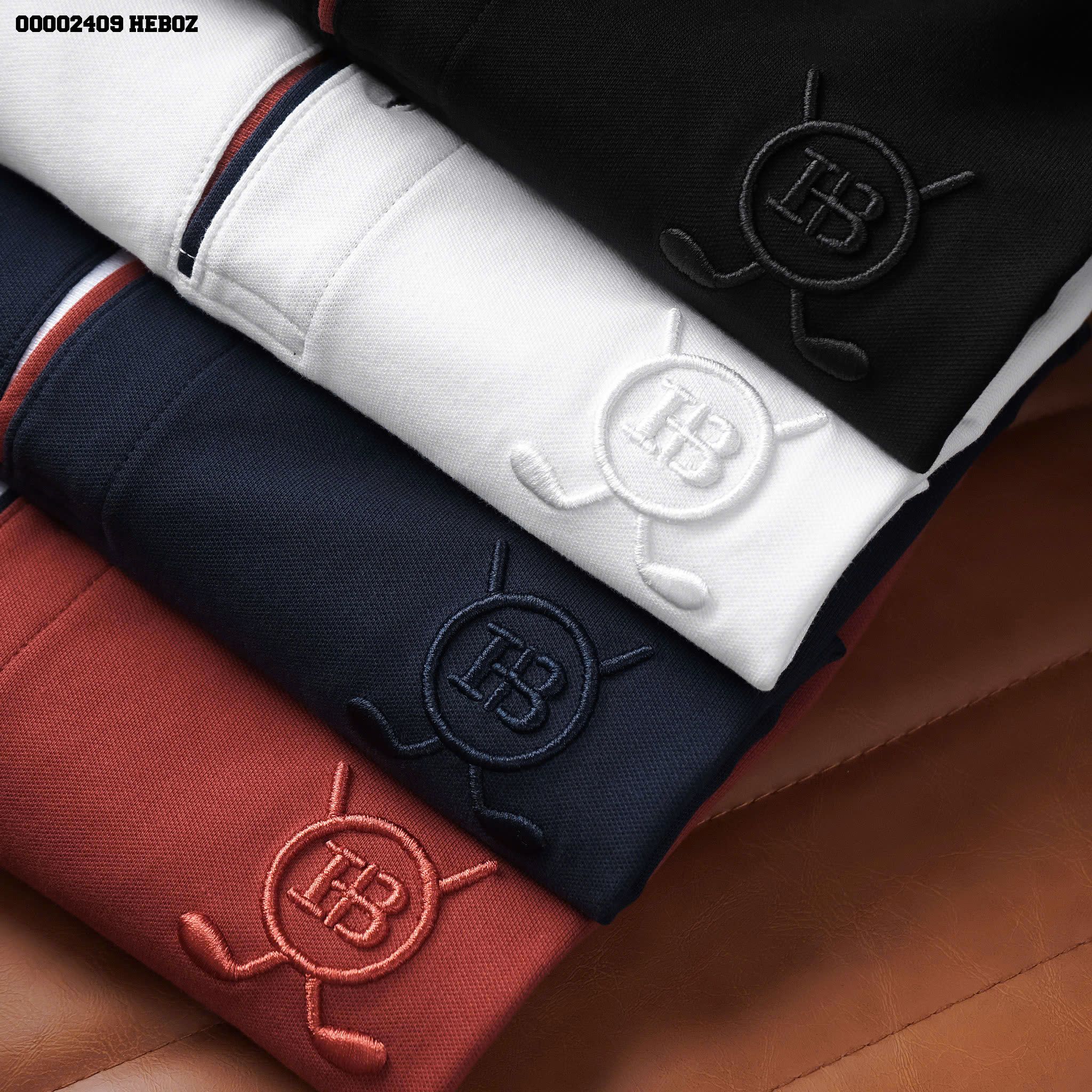Áo polo nam Heboz thêu logo golf 4M - 00002409
