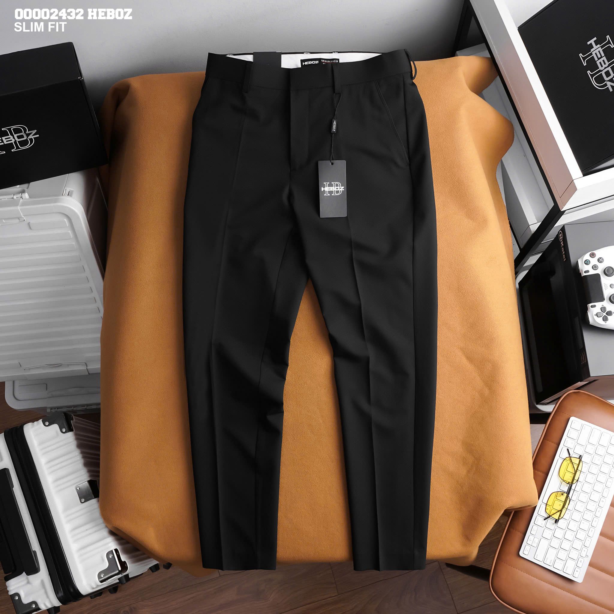 Quần tây nam Heboz softcool dáng slim 3M - 00002432