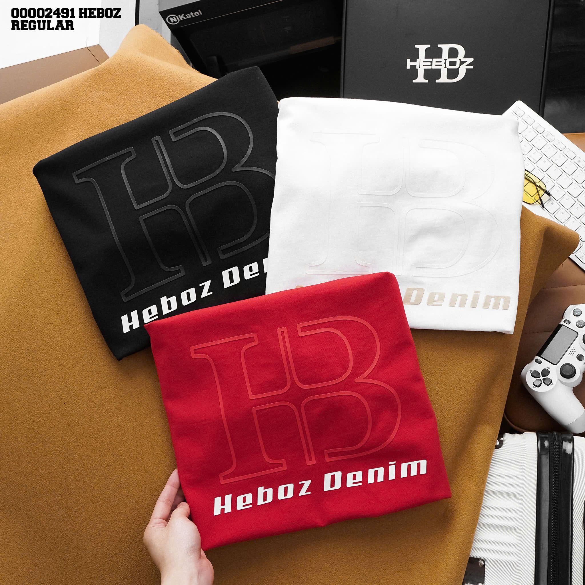 Áo thun nam Heboz print behind 3M - 00002491