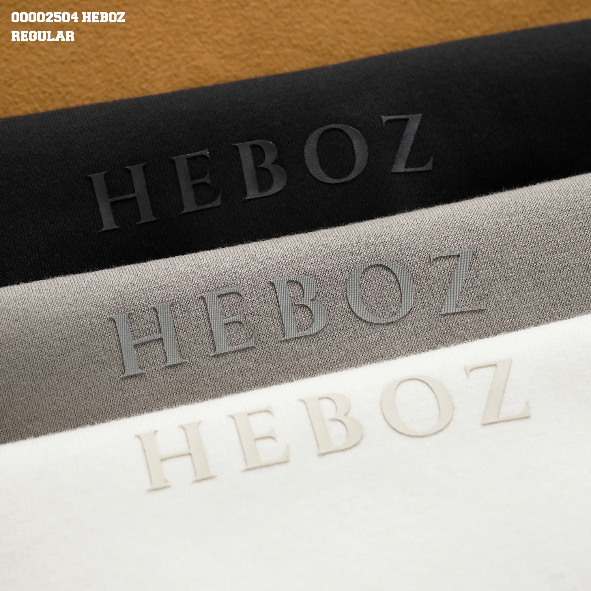 Áo hoodie nam Heboz vải nỉ bông basic 3M - 00002504
