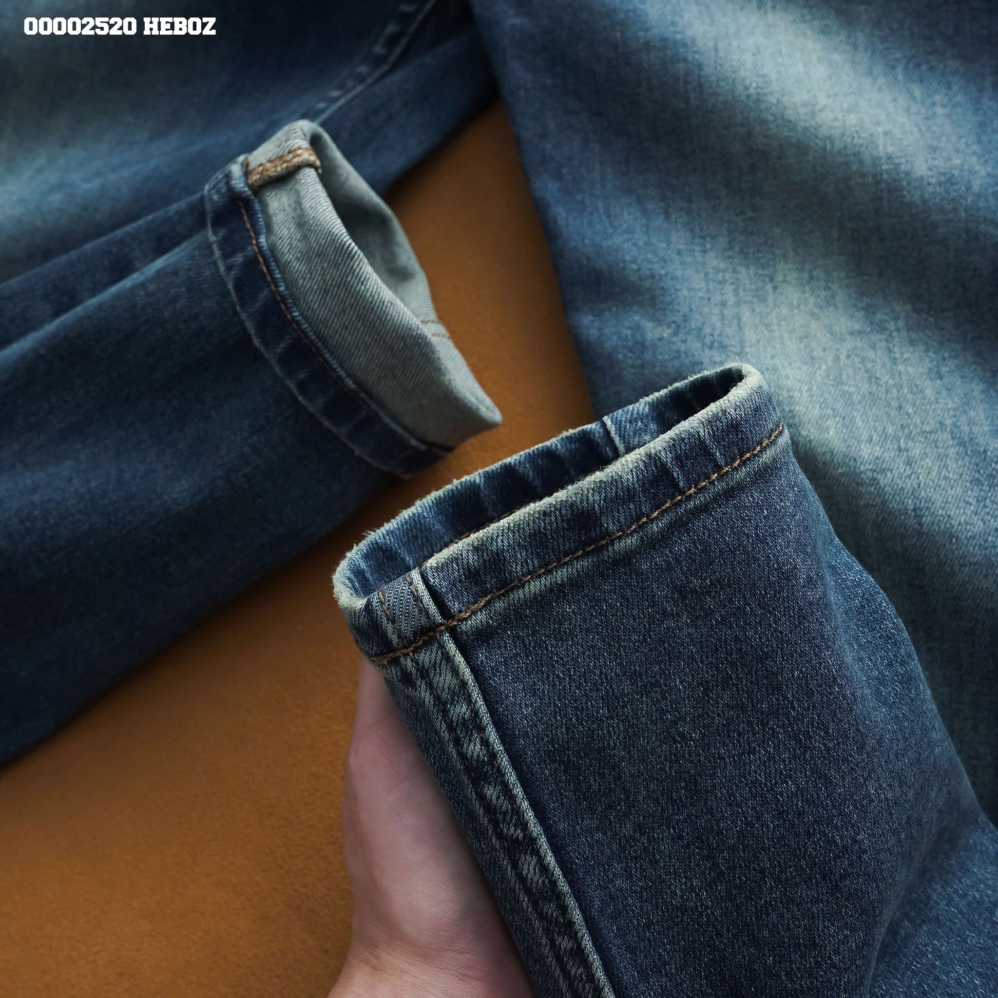 Quần jean nam Heboz basic form slim D-109 - 00002520