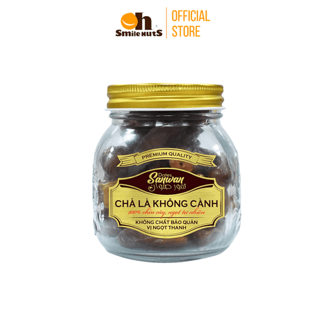  Chà là khô không cành Deglet Nour Tunisia Smile Nuts - Hủ 230g 