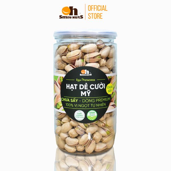 Hạt Dẻ Cười Mỹ Tươi Dùng Để Chế Biến Smile Nuts Hộp 450g