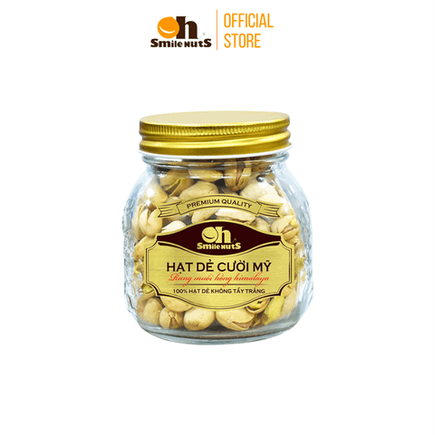  Hạt Dẻ cười Mỹ Smile Nuts - Hủ 160g 