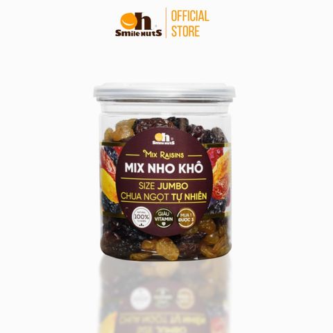  Nho Khô Mix Chile Hủ Nhỏ 250g 