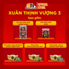 Quà Tết Cao Cấp Smilenuts Xuân Thịnh Vượng 03 (Kẹo Granola Năng Lượng, Chà Là Không Cành, Táo Đỏ, Nho Mix, Trà Olong Việt)