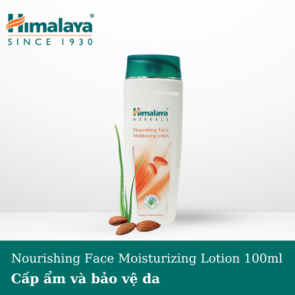 [HẠN SỬ DỤNG 30/06/2025] Kem dưỡng cấp ẩm và bảo vệ da Himalaya Nourishing Face Moisturizing Lotion 100ml