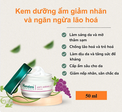 [XẢ TỒN HSD 10/2024] KEM DƯỠNG ẨM MỜ THÂM SẠM, GIẢM NHĂN VÀ NGĂN NGỪA LÃO HÓA HIMALAYA ANTI WRINKLE 50G