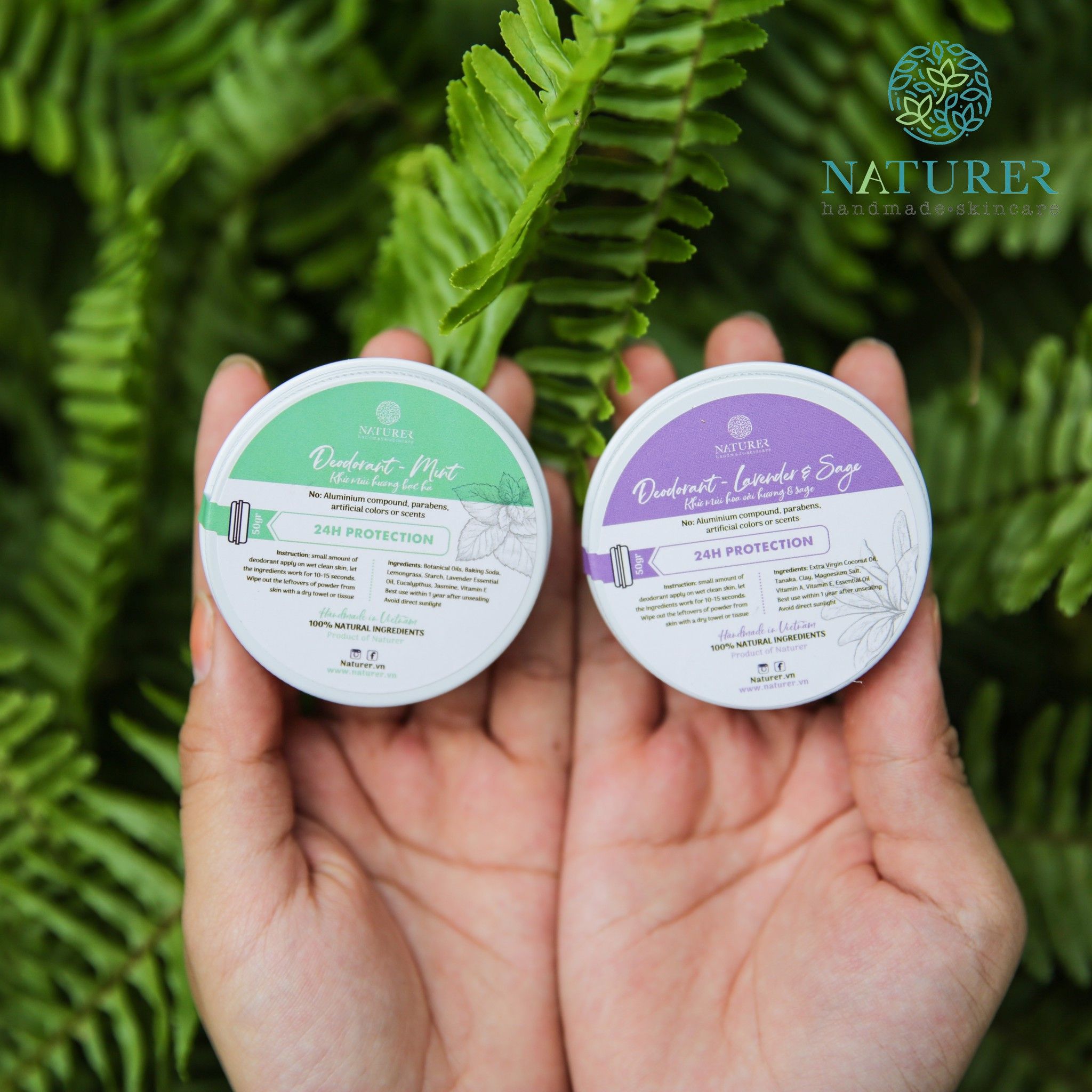 Bột Khử Mùi & Kiềm Mồ Hôi Cơ Thể - Deodorant