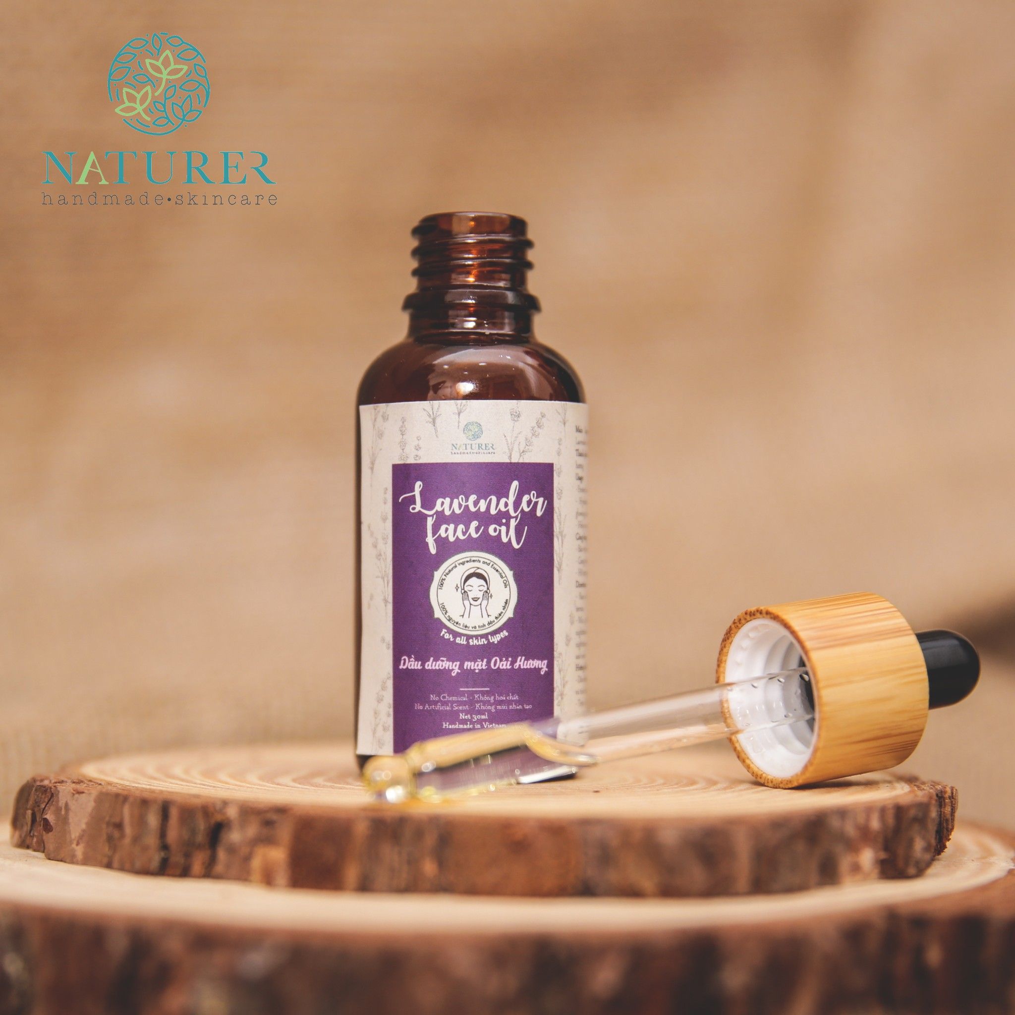 Dầu dưỡng mặt oải hương - Lavender Face Oil