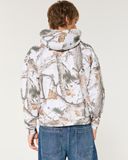 Hoodie Hollister Boxy Camo. Chất nỉ bông mỏng.