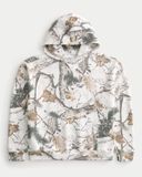 Hoodie Hollister Boxy Camo. Chất nỉ bông mỏng.