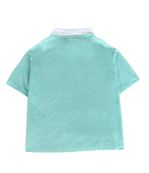  Áo Polo Cropped over fit polo tee xuất Hàn dành cho chị em. Chất vải mềm, mịn mát. Form rộng dáng cropped cá tính. Hàng chính hãng, xịn 100% 