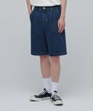 Quần short MUSINSA One Tuck Wide Denim dành cho Nam.