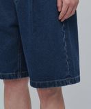 Quần short MUSINSA One Tuck Wide Denim dành cho Nam.