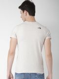Áo thun TNF Grey Printed Round Neck dành cho Nam.