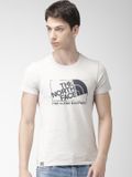 Áo thun TNF Grey Printed Round Neck dành cho Nam.