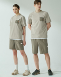 Quần short woven Nepa Isenberg. Chất vải woven thể thao kháng nước, kháng tia UV, co giãn thoải mái.