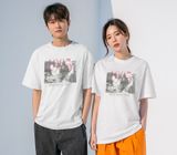Áo thun xuất hàn. Mẫu Unisex phù hợp cho cả nam và nữ. Chất vải cotton mềm mại, dày dặn và chắn chắn.
